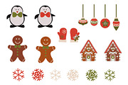 Set of Christmas characters, an Illustration by Olha's watercolor (Thumbnail 3 of 3)
