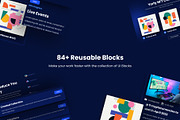 Yorfy NFT Portfolio Website UI Kit, a Templates & Theme by Streal Creative (Thumbnail 4 of 7)