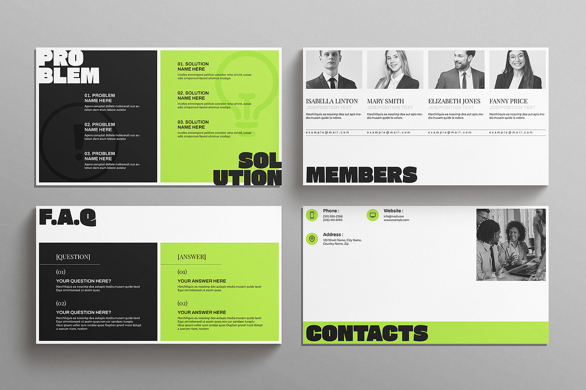 Digital Marketing Presentation, a Presentation Template by E-Type (Photo 6 of 6)
