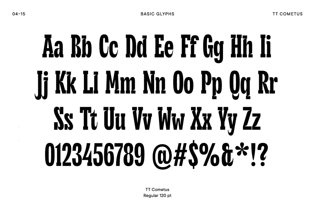 TT Cometus, a Sans Serif Font by TypeType (Photo 4 of 15)