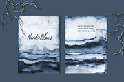 NordicBlues Watercolor Pack, a Texture Graphic by Marmoris.Arts (Thumbnail 14 of 24)