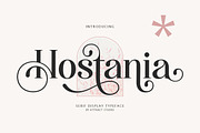 Hostania, a Serif Font by Attract Studio (Thumbnail 1 of 12)