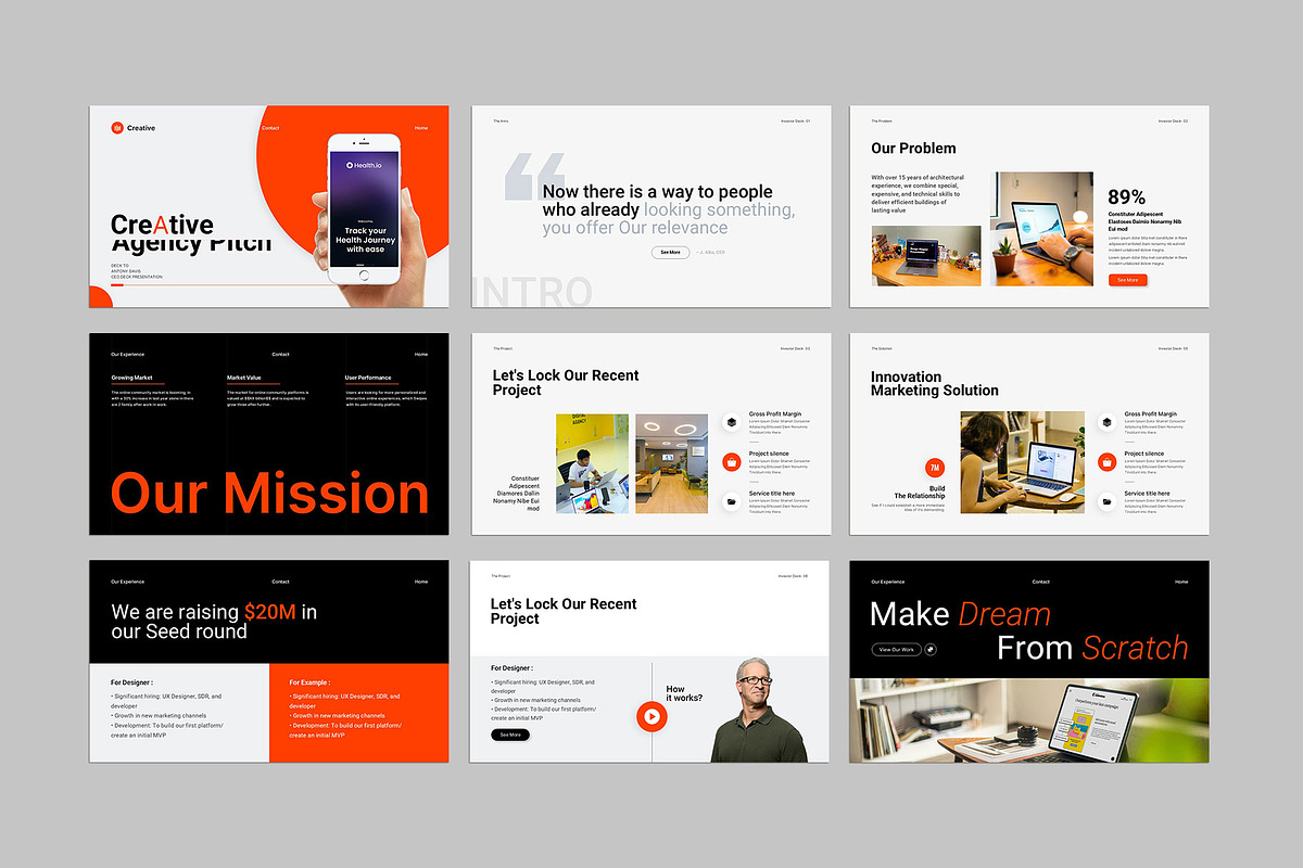 Creative Agency Pitch Deck preview 5