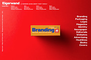 Eigerwand sans serif font family, a Sans Serif Font by Artistic & Unique (Thumbnail 5 of 14)