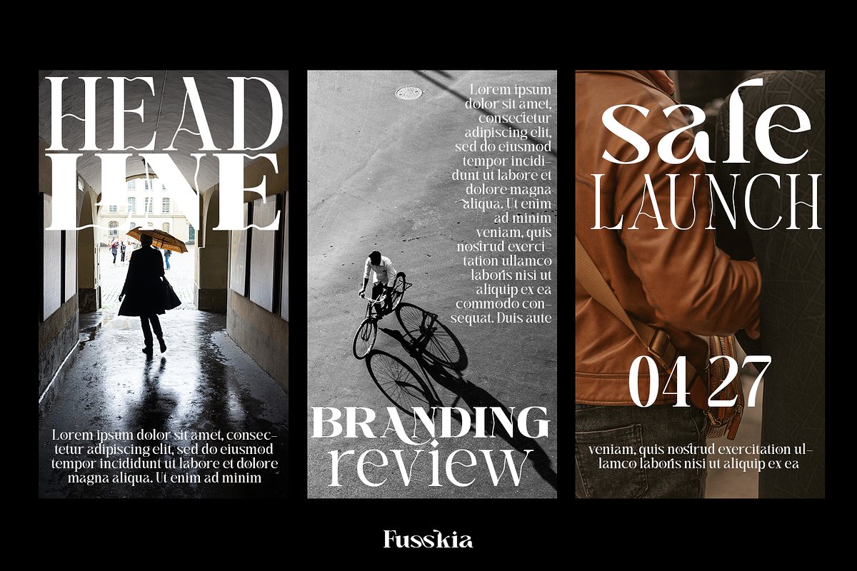 Fusskia - Display Serif, a Serif Font by TypeClassHeroes (Photo 12 of 15)