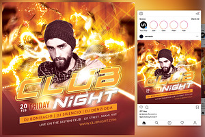 Club Night Flyer