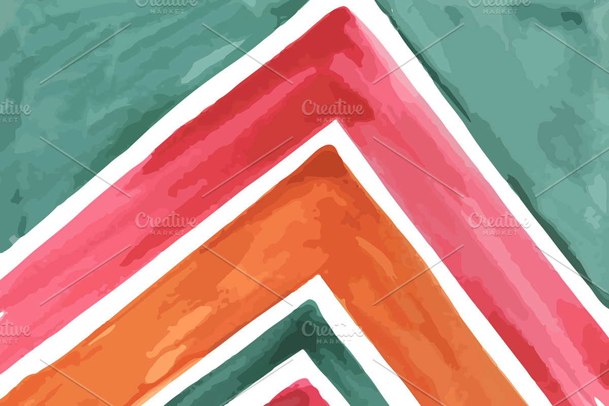 Watercolor Vector Set, a Pattern Graphic by alexmakarova (Photo 7 of 7)