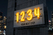 Yellow Neon Font, a Handwritten Font by Handmadefont (Thumbnail 9 of 19)