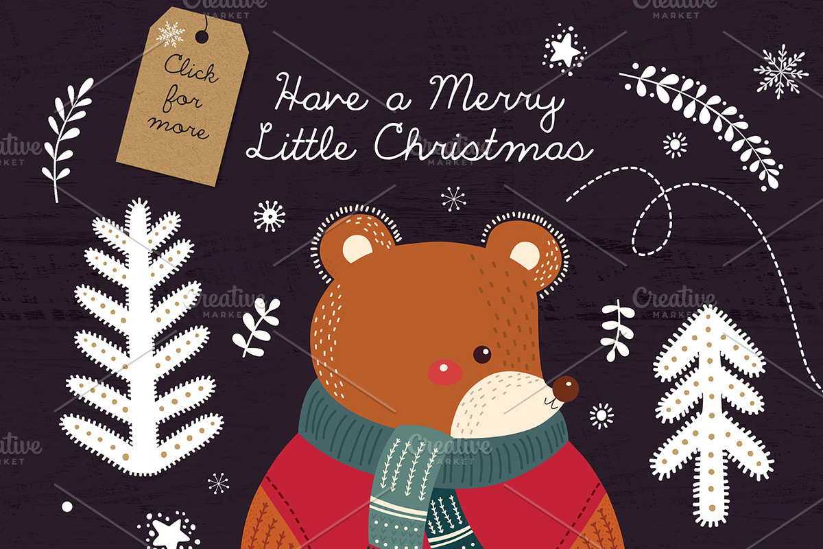 Big Christmas Bundle, an Animal Illustration by MoleskoStudio (Photo 5 of 11)