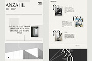 ANZAHL Wix Portfolio Website Theme, a Websites & App Template by Studio Suvelle (Thumbnail 6 of 7)