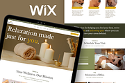 Spa - Wix Studio Website, a Wix Template by Kitteeh (Thumbnail 1 of 8)