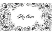 Floral Frame SVG Bundle, an Illustration by Gaye Art (Thumbnail 24 of 31)