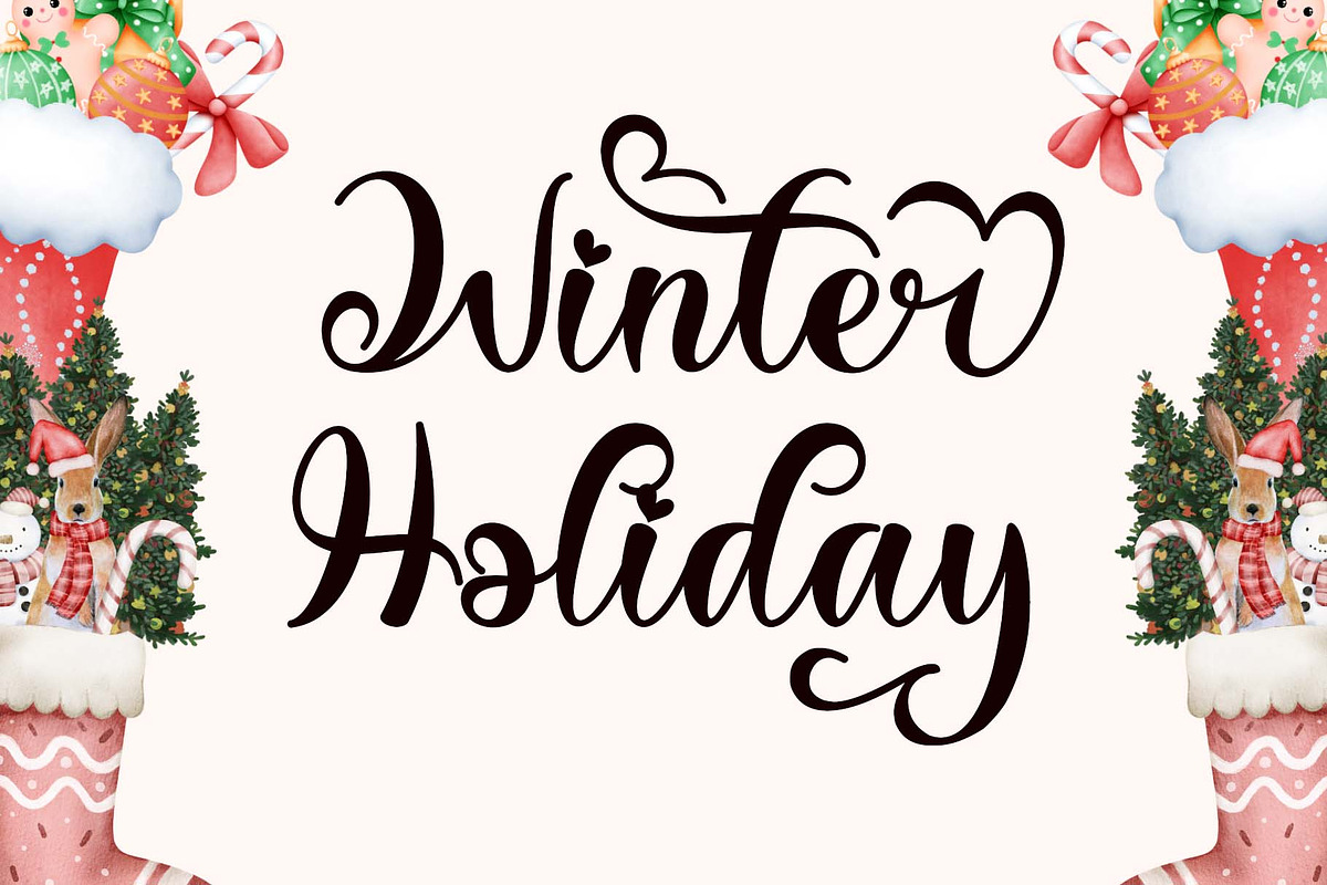Christmas Liberty, a Handwritten Font by Yoga Letter (Photo 3 of 8)