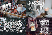 Cozy Christmas Lettering & Clipart, a Seasonal Illustration by Sketchetarian (Thumbnail 6 of 10)