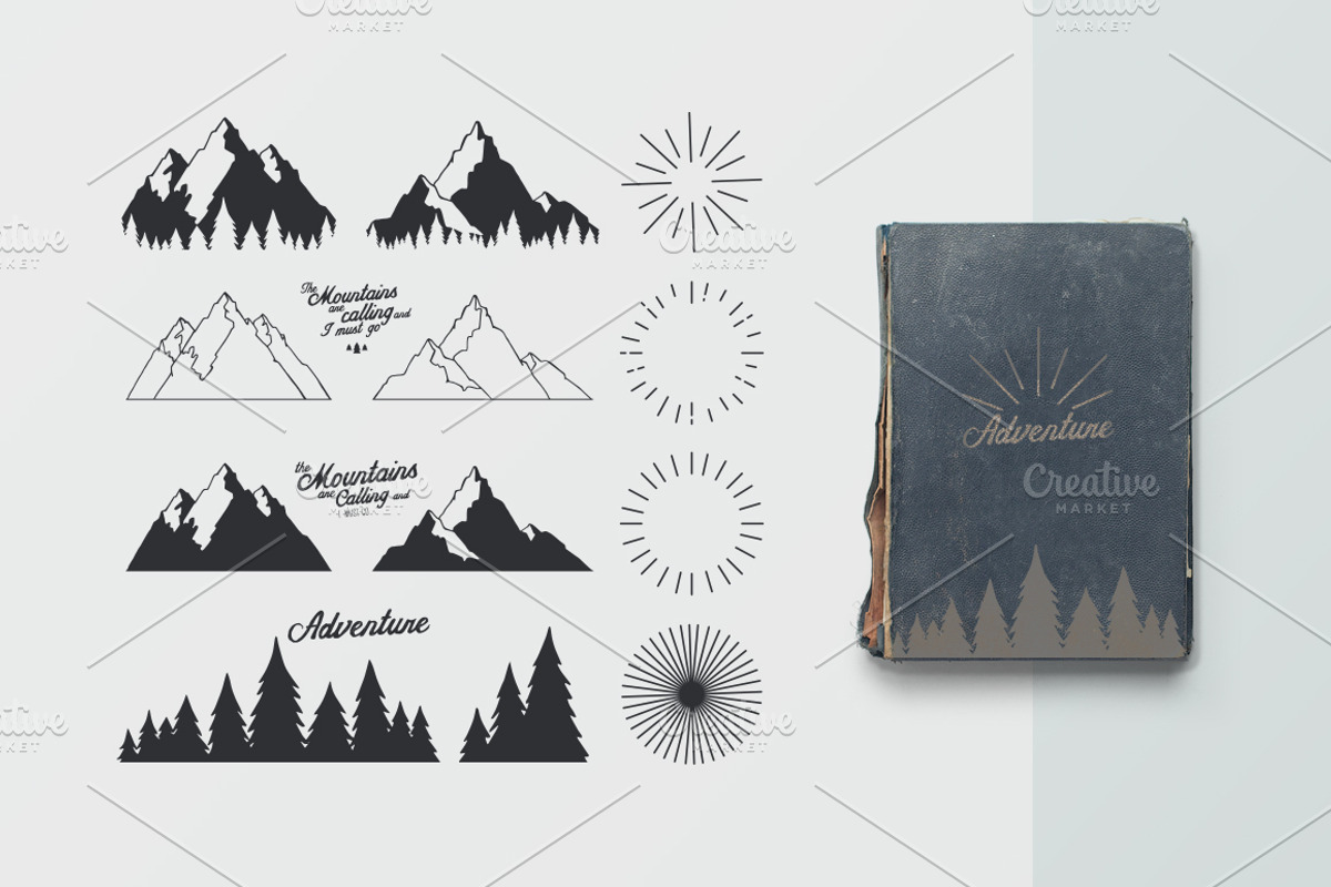Travel graphic elements, an Object Graphic by Librebird (Photo 3 of 4)