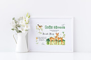 Watercolor Forest Animals, an Object Graphic by Ana-Sakuta (Thumbnail 6 of 18)