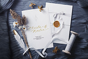 Bondmila Chic Script, a Script Font by DoubleZ Studio (Thumbnail 4 of 13)