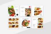 Food IG Templates vol.2 | PS & Canva, a Social Media Template by Studio Siv (Thumbnail 2 of 5)