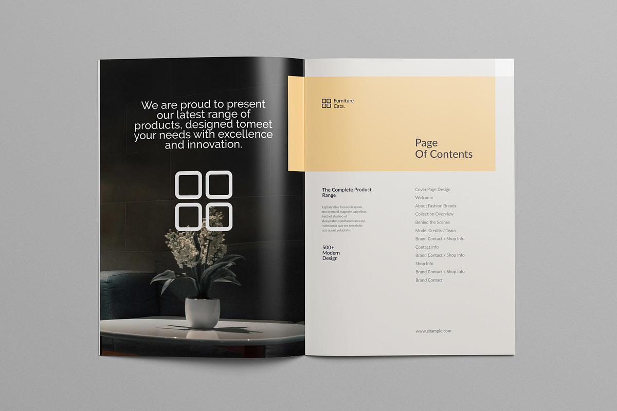 Product Catalog Canva Templates, a Brochure Template by Pixelpick (Photo 6 of 9)