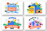 10 Youth Skills Day Illustration, a Person Illustration by denayunebgt (Thumbnail 4 of 4)