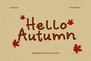 Eloween – Autumn Display Font, a Sans Serif Font by ONESADYA (Thumbnail 3 of 8)