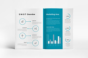 Annual Report Template I Canva, a Brochure Template by PixWork (Thumbnail 4 of 9)