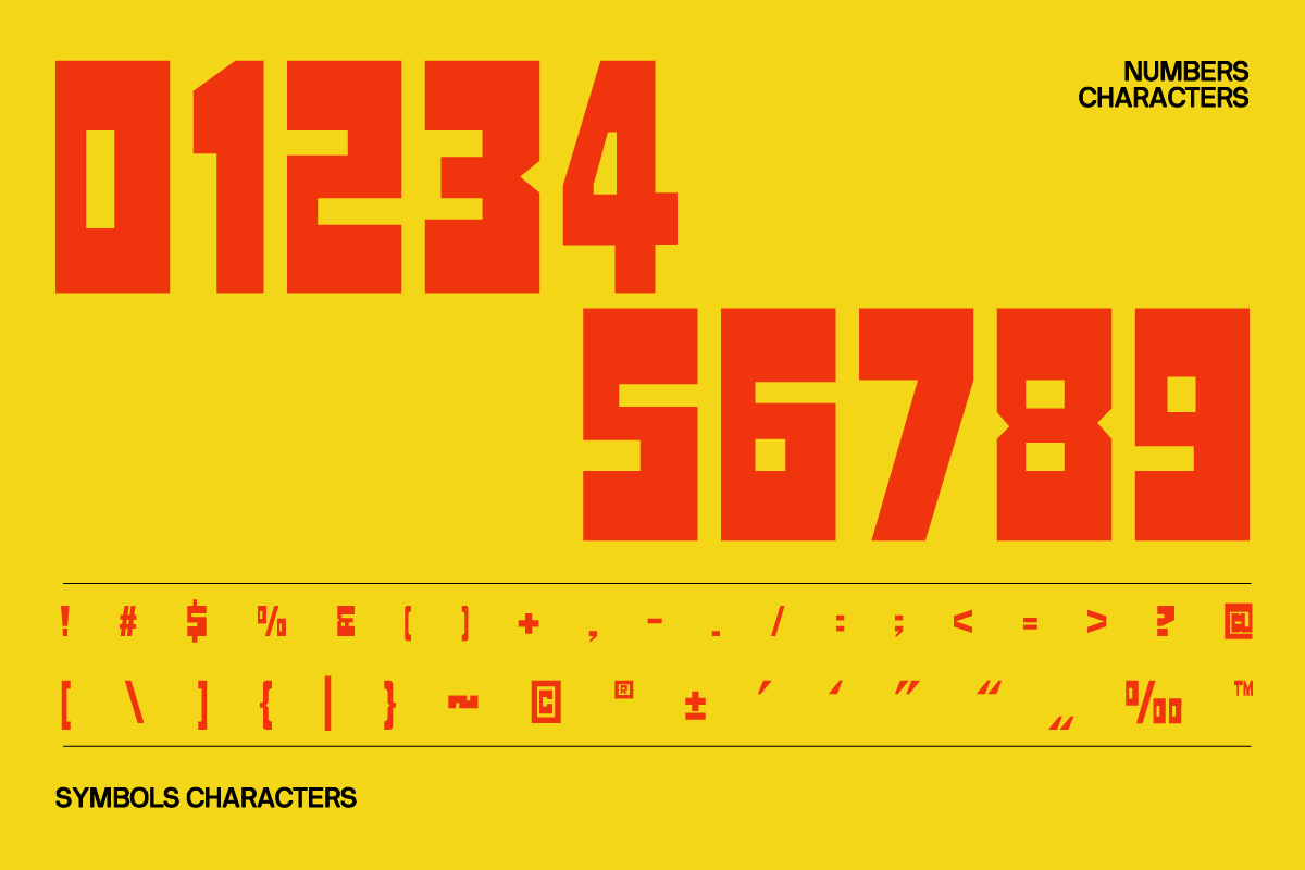 Baroth Font | Bold Display Typeface, a Sans Serif Font by Koplexs Studio (Photo 7 of 10)