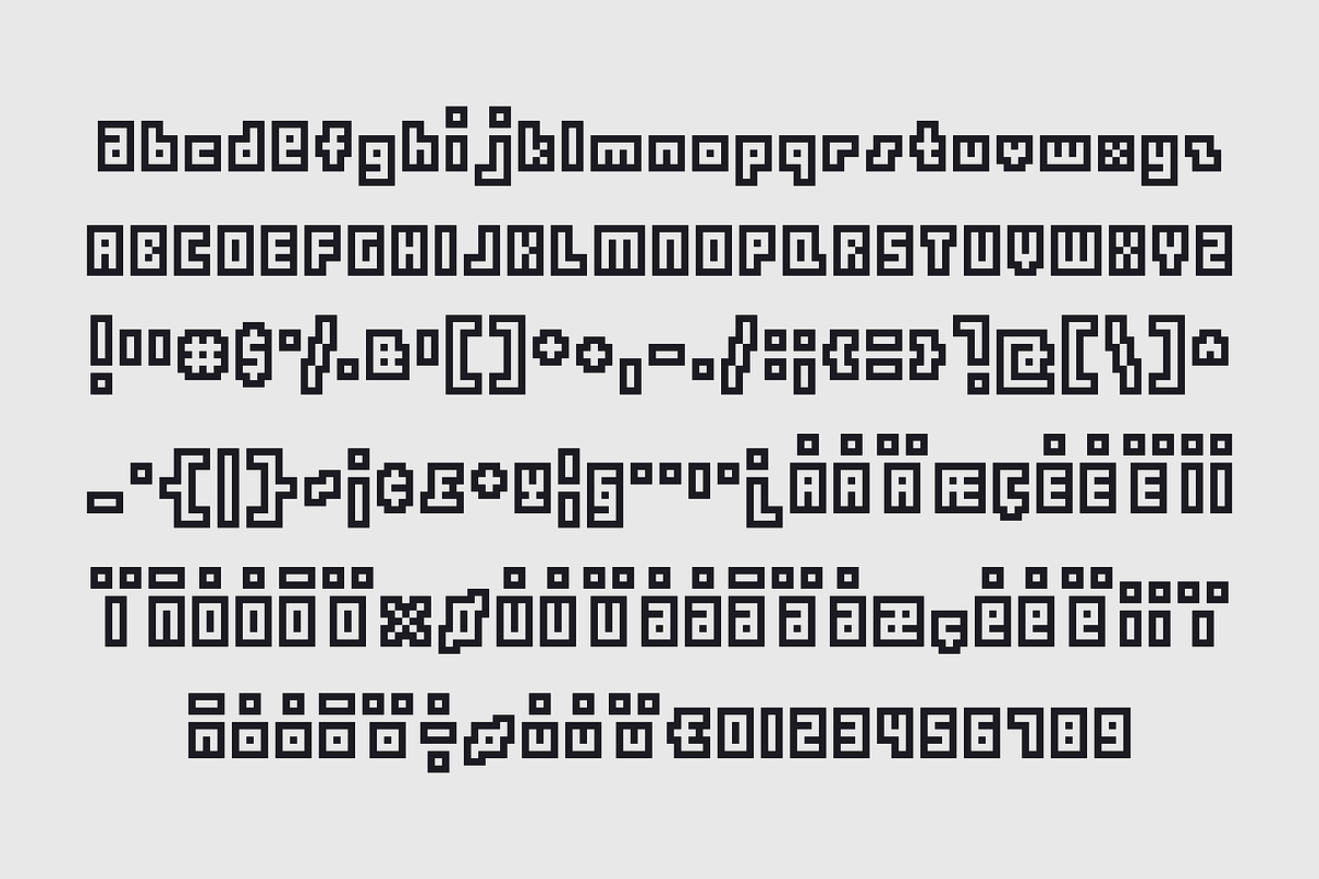 Minibyte, a Sans Serif Font by Francisco Beltrán (Photo 4 of 6)