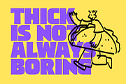 HF Hunos Bold Display Typeface, a Font by 24Design Studios (Thumbnail 4 of 8)