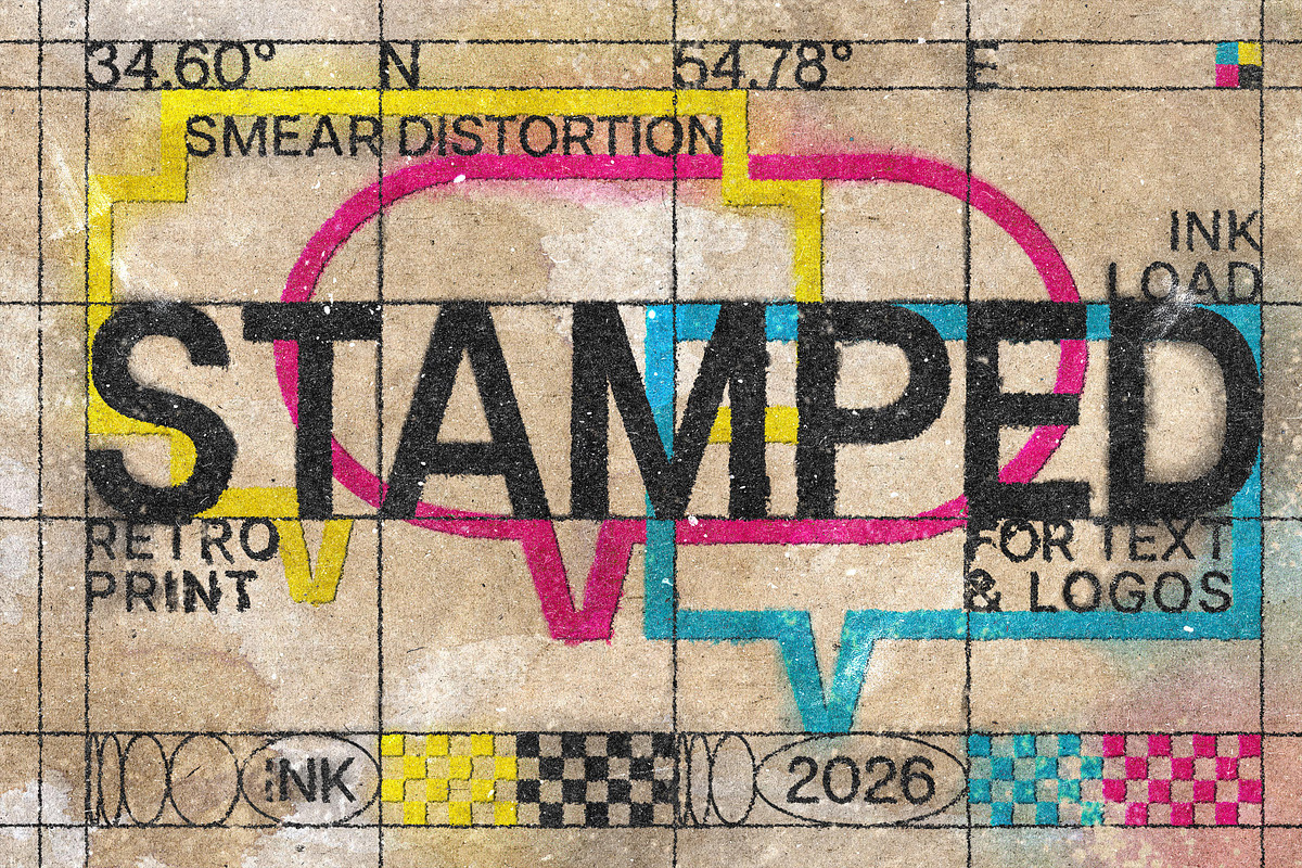 Inked Kraft Stamp Effect, a Layer Style Add-On by pixelbuddha.net (Photo 1 of 5)
