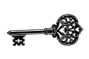 Vintage Skeleton Key Bundle, an Illustration by Gaye Art (Thumbnail 9 of 31)