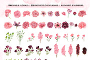 Watercolor Pack: Cerise Romance, a Texture Illustration by Design Resource Hub (Thumbnail 10 of 11)
