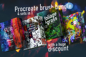 PROCREATE Brush Bundle: $37 not $58