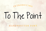 To The Point, a Sans Serif Font by SavanasDesign (Thumbnail 1 of 5)