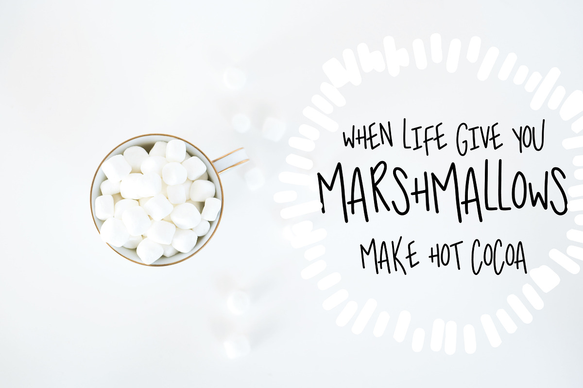 Unstoppable Handwritten Font, a Sans Serif Font by Hewitt Avenue (Photo 5 of 5)