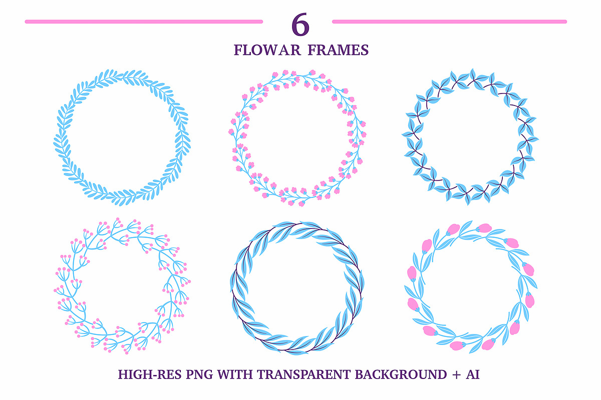 Spring flowers collection!, a Texture Illustration by Great Glebsby (Photo 7 of 8)