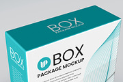 Box Package Mockup - 12 views, a Packaging Mockup by Illusiongraphic (Thumbnail 9 of 29)