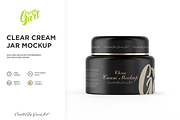 3 PSD Clear Cream Jar Mockup, a Product Mockup by Green Art (Thumbnail 2 of 12)