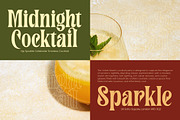 Cahileros Retro Bold Serif Font, a Serif Font by timelesstype.co (Thumbnail 16 of 20)