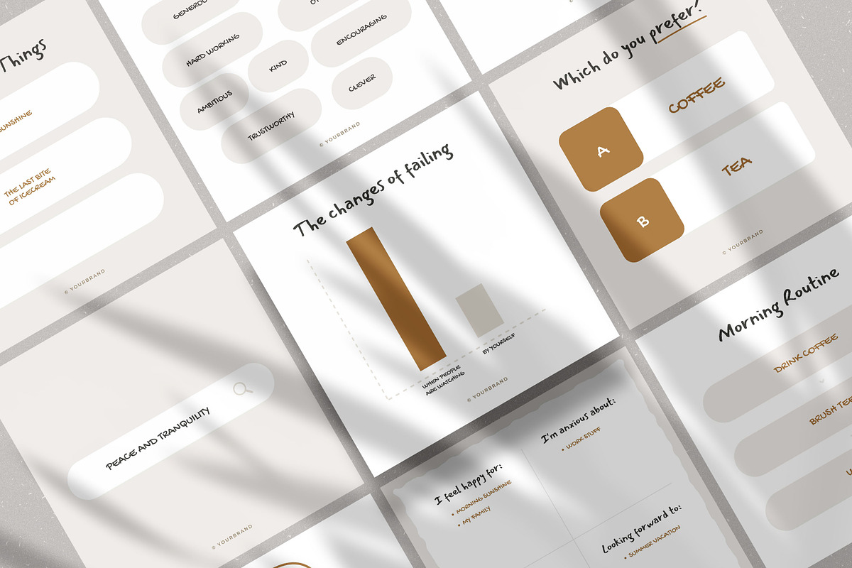 CANVA Mindful Social Media Templates, a Social Media Template by AndrewPixel (Photo 2 of 11)