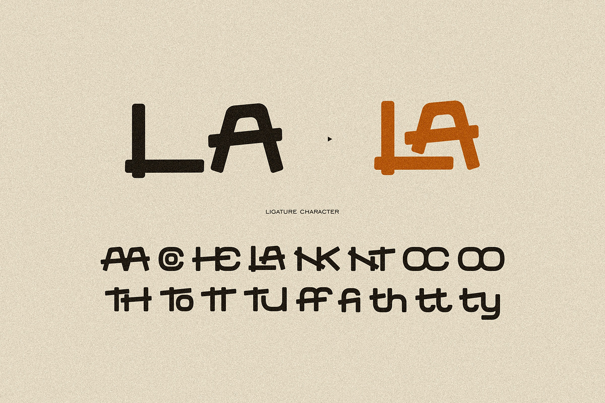 Paloma Origen Handdrawn Vintage Font, a Slab Serif Font by Imoodev (Photo 5 of 6)