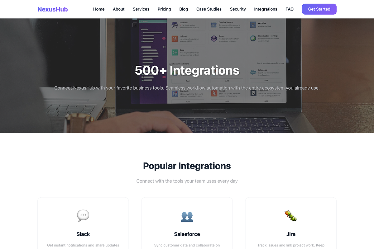NexusHub - Business HTML Template, a HTML Template by FlyTemplates.com (Photo 8 of 9)