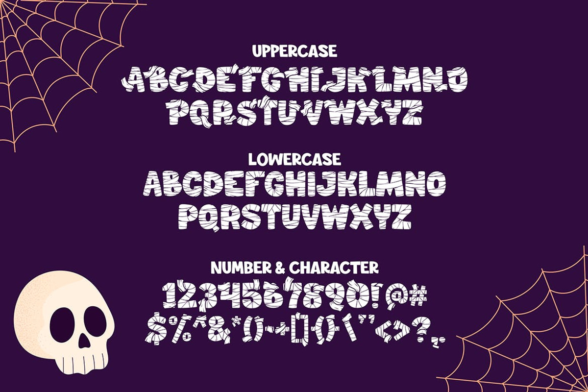 Mummified - Horror Font