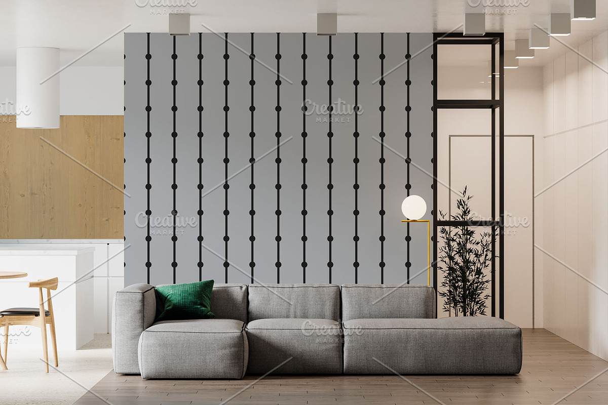 Minimalistc dark seamless patterns, a Pattern Graphic by ExpressShop (Photo 9 of 10)