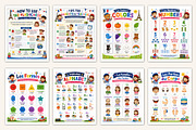 French First Words Flashcards, a Stationery Template by Designmela01 (Thumbnail 2 of 5)