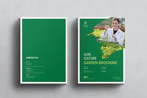 Agriculture Garden Brochure Template