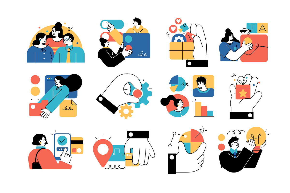 Business Concept illustrations, a Work Illustration by StonePic (Photo 3 of 4)
