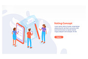 Voting concept, a Person Illustration by Good Studio (Thumbnail 2 of 3)