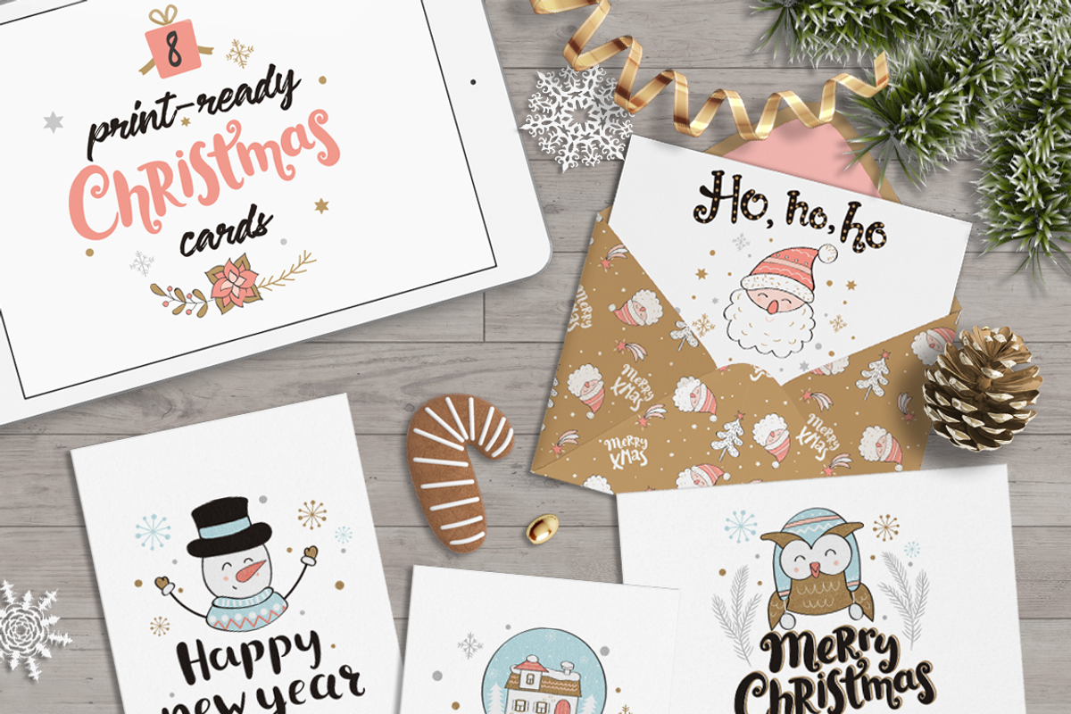 Merry Christmas collection., an Illustration by tanda_V (Photo 3 of 5)