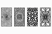 Modern Abstract Panel Bundle, an Illustration by BIPLOB EXPERT (Thumbnail 5 of 7)